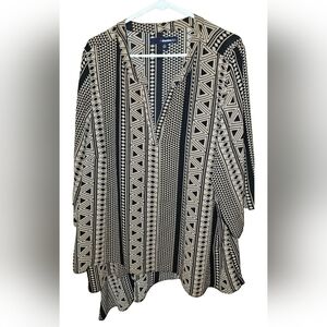 Denim 24/7 Size 26W Women's Plus Size Blouse Shirt